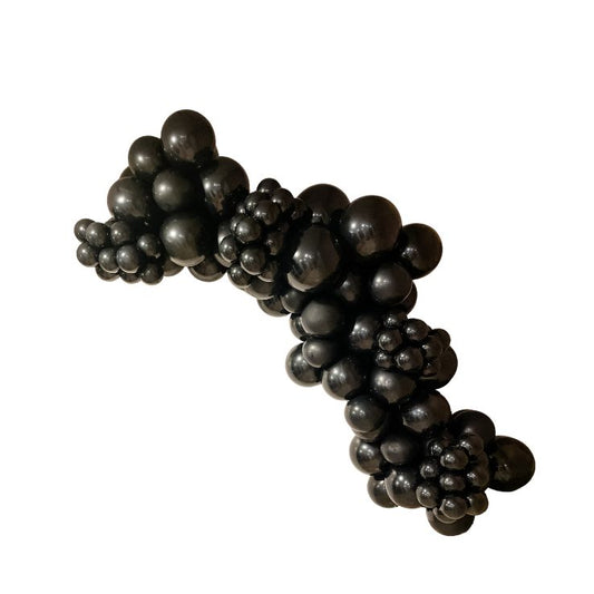 All Black Balloon Garland - BG2