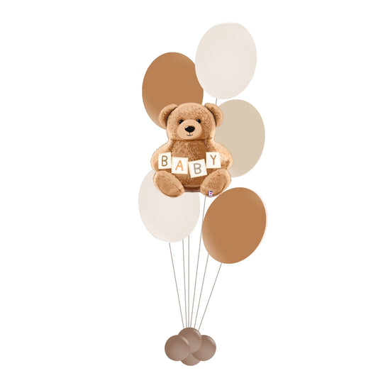 Bear baby Helium Balloon bundle 6
