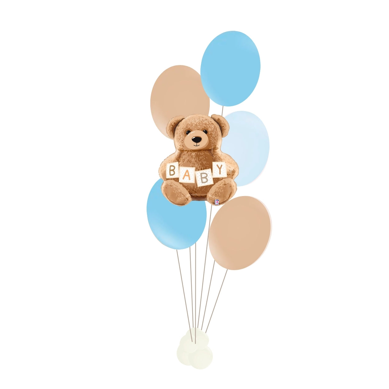 Bear baby Helium Balloon bundle 6