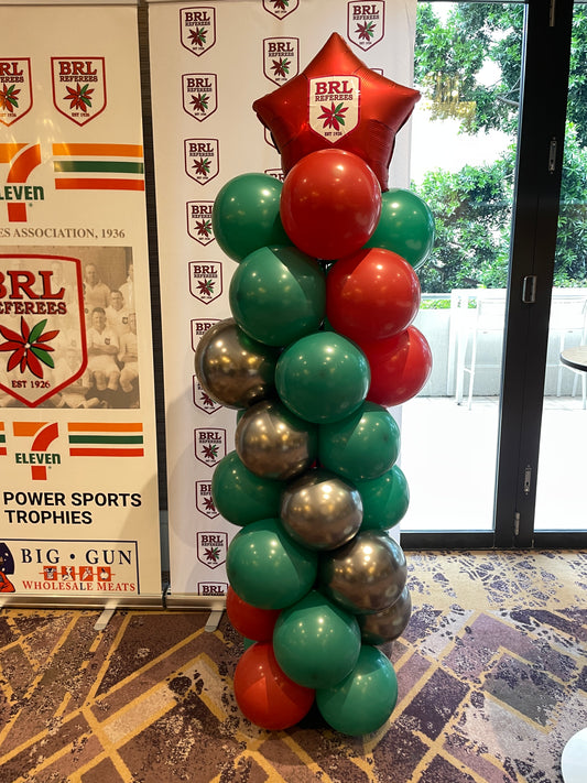 Corporate 7 Column with Star balloon