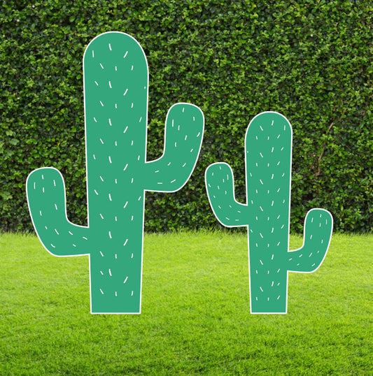 NEW Cactus Pair Cut Out Set