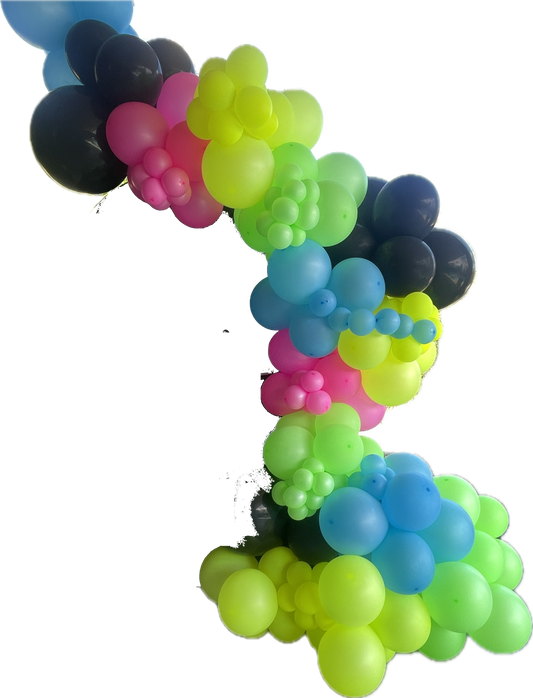 NEON mixed Balloon Garland - BG2