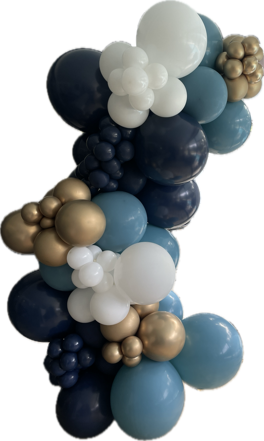 Ready To Hang -BABY BLUES - Standard Balloon Garland