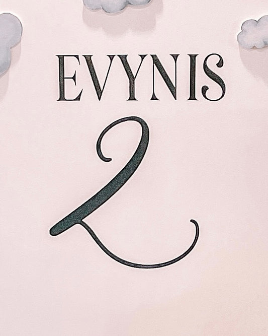 Large Number Decal Vinyl