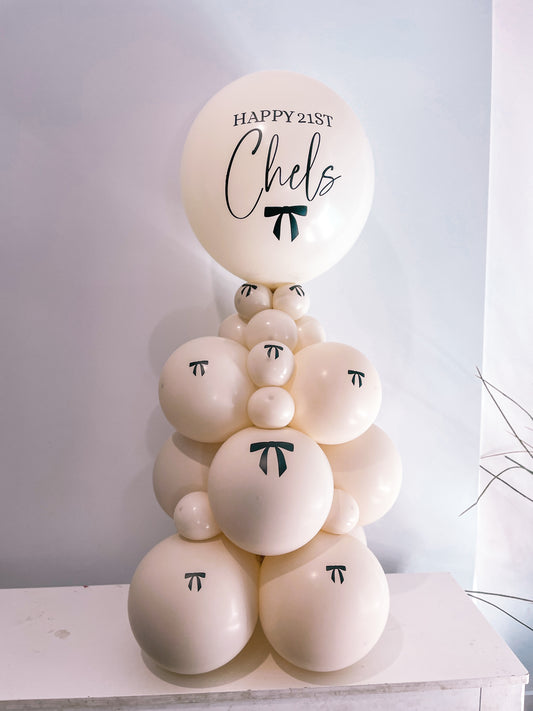 Custom Medium bow bouquet