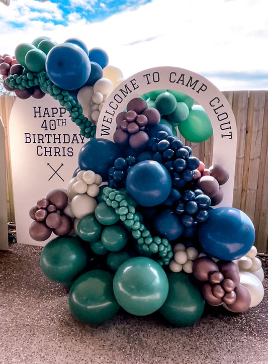 2 X Backdrops 1.8m Arch and cut out arch ONLY