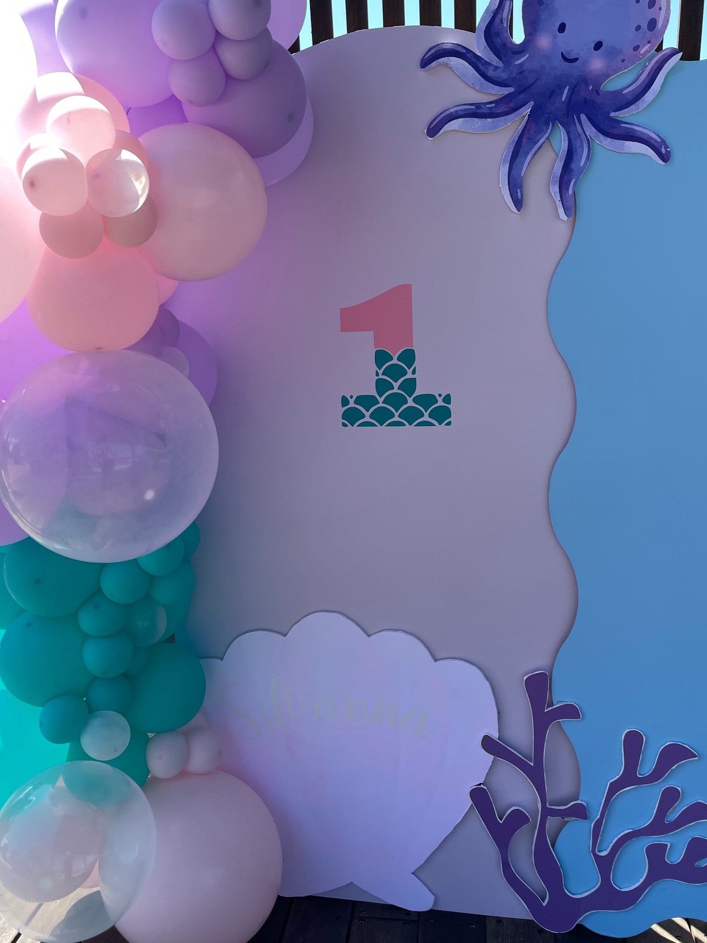 1.9m x 1.1m MDF ARCH backdrop ONLY