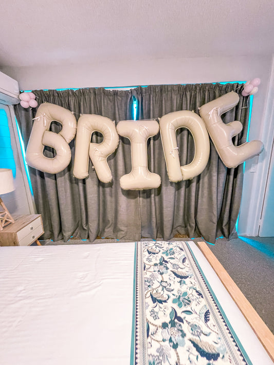 86CM BRIDE CUSTOM air filled balloons