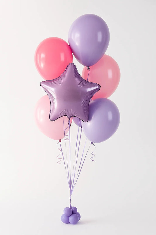Star Helium Balloon Bouquet