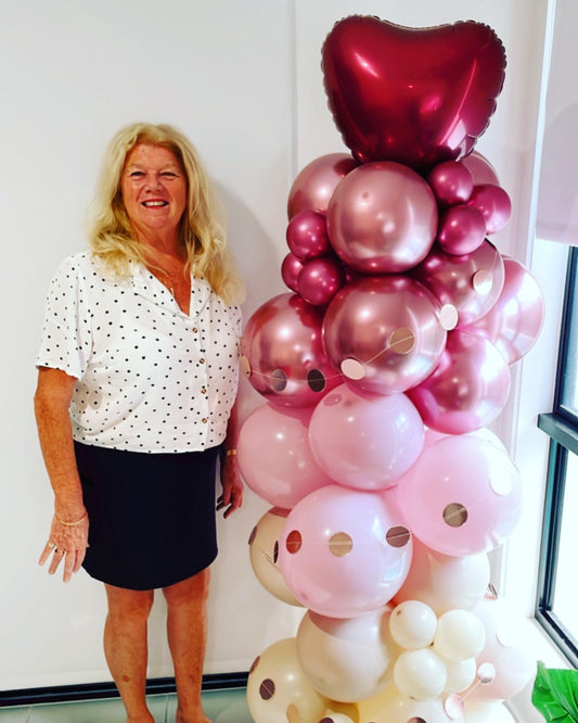 Large Balloon Columns (86cm number)