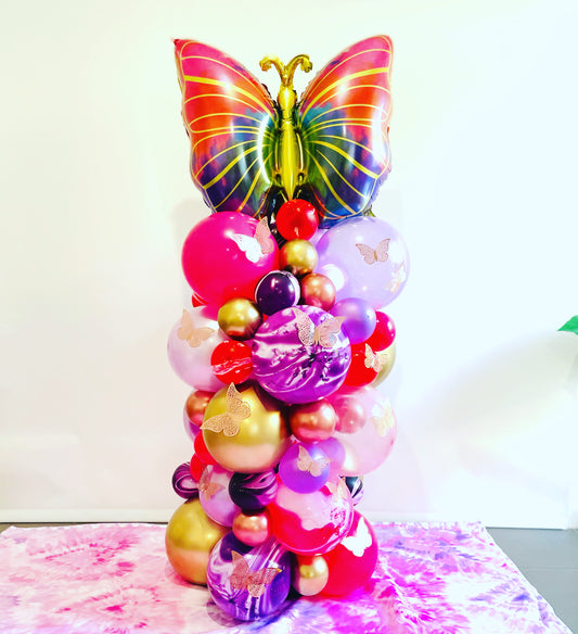 Butterfly bouquet Balloon Column kids