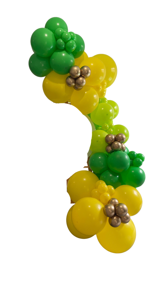 NEW GREEN/YELLOW/GOLD Garland - BG2