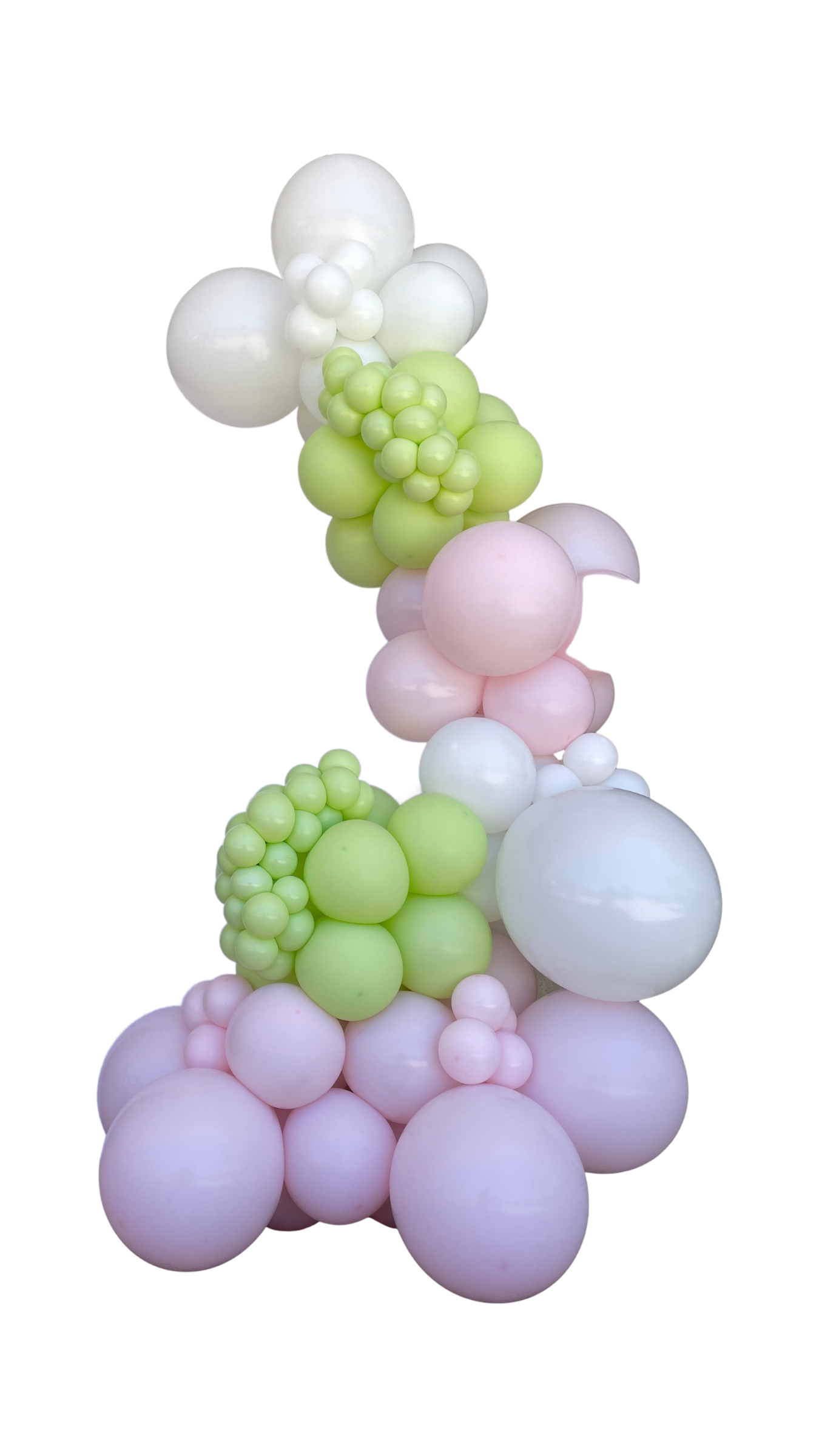 NEW MACRON/pistachio/white Garland - BG2