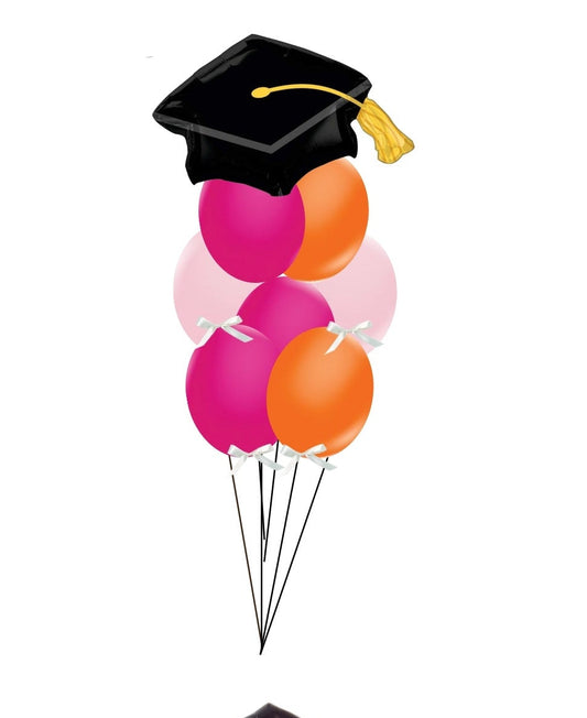 Graduation balloon packages from Coastal Creative Balloons with product images and pricing.