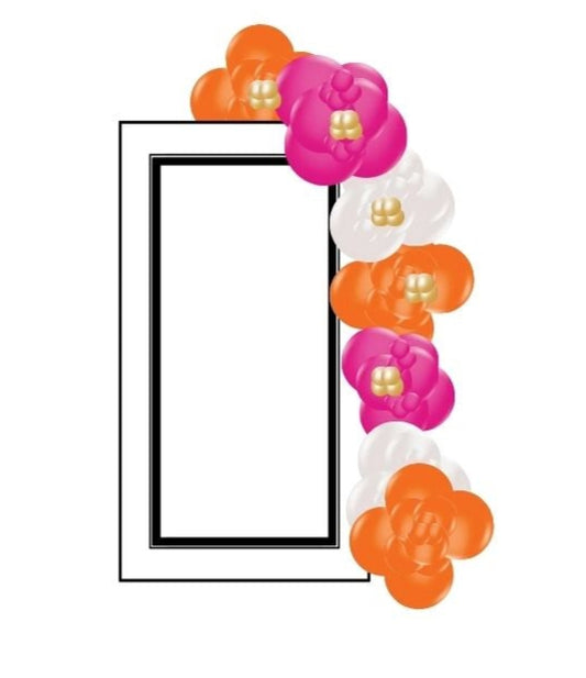 Graduation and presentation packages for 2025 with balloon designs and prices on a white background.