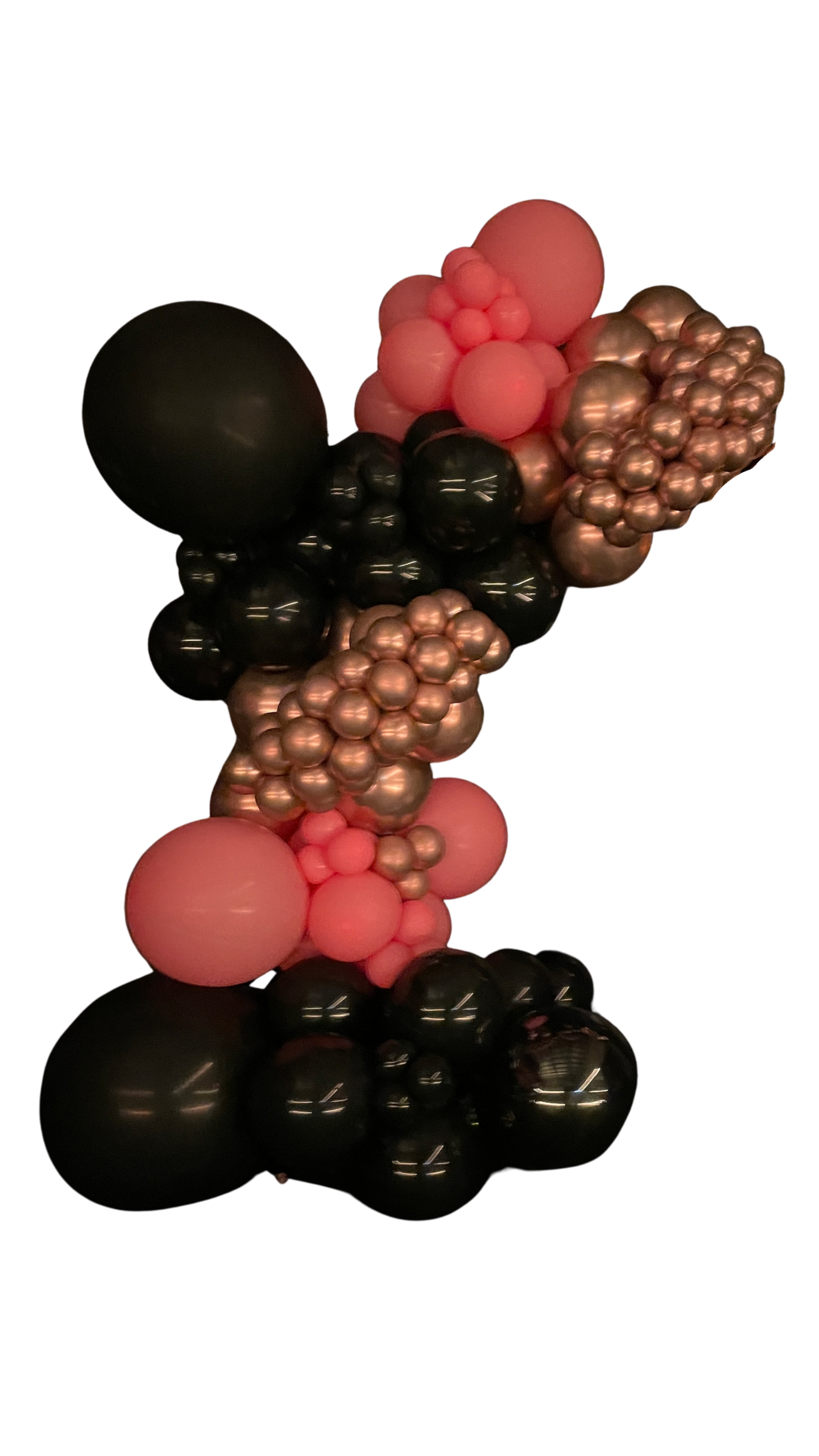 NEW BLACK/GOLD/QUEEN PINK Garland - BG2