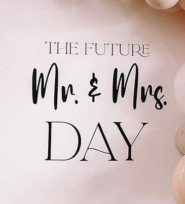 “ Future Mr & Mrs” decal (engagement)