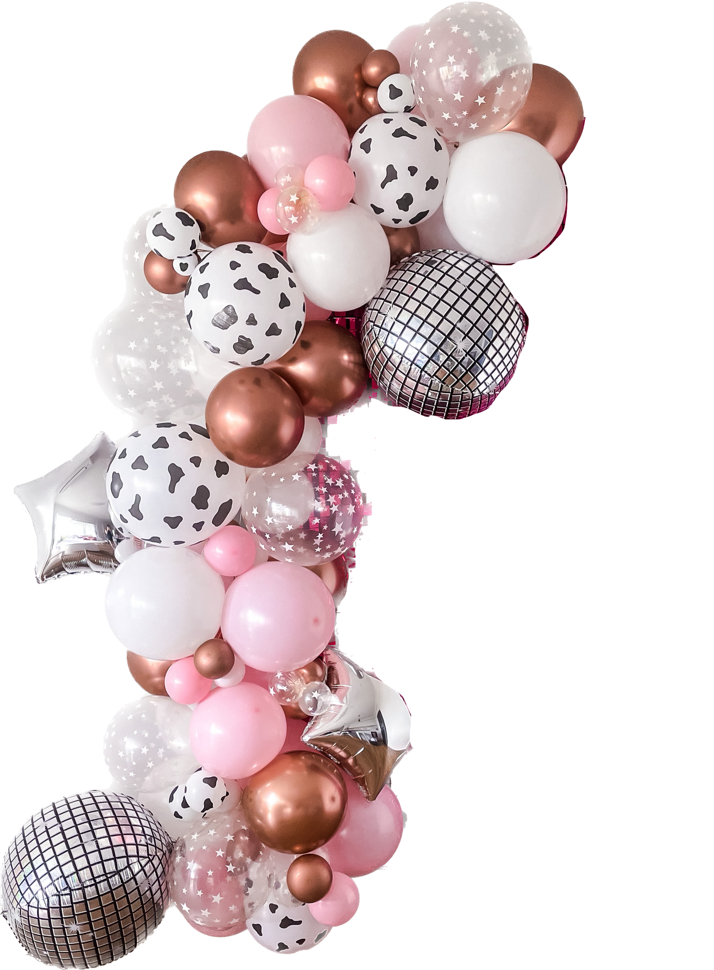 Ready To Hang - Disco cowgirl Deluxe Balloon Garland