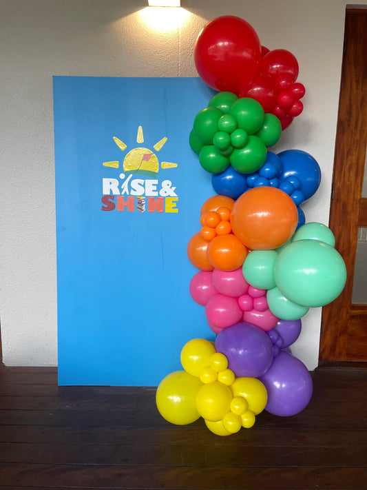 1.9m x 1m MDF rectangle backdrop ONLY kids