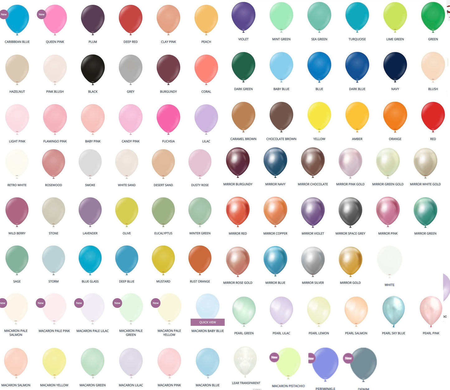 Hot pink/queen pink/Orange  - Standard Balloon Garland - BG2