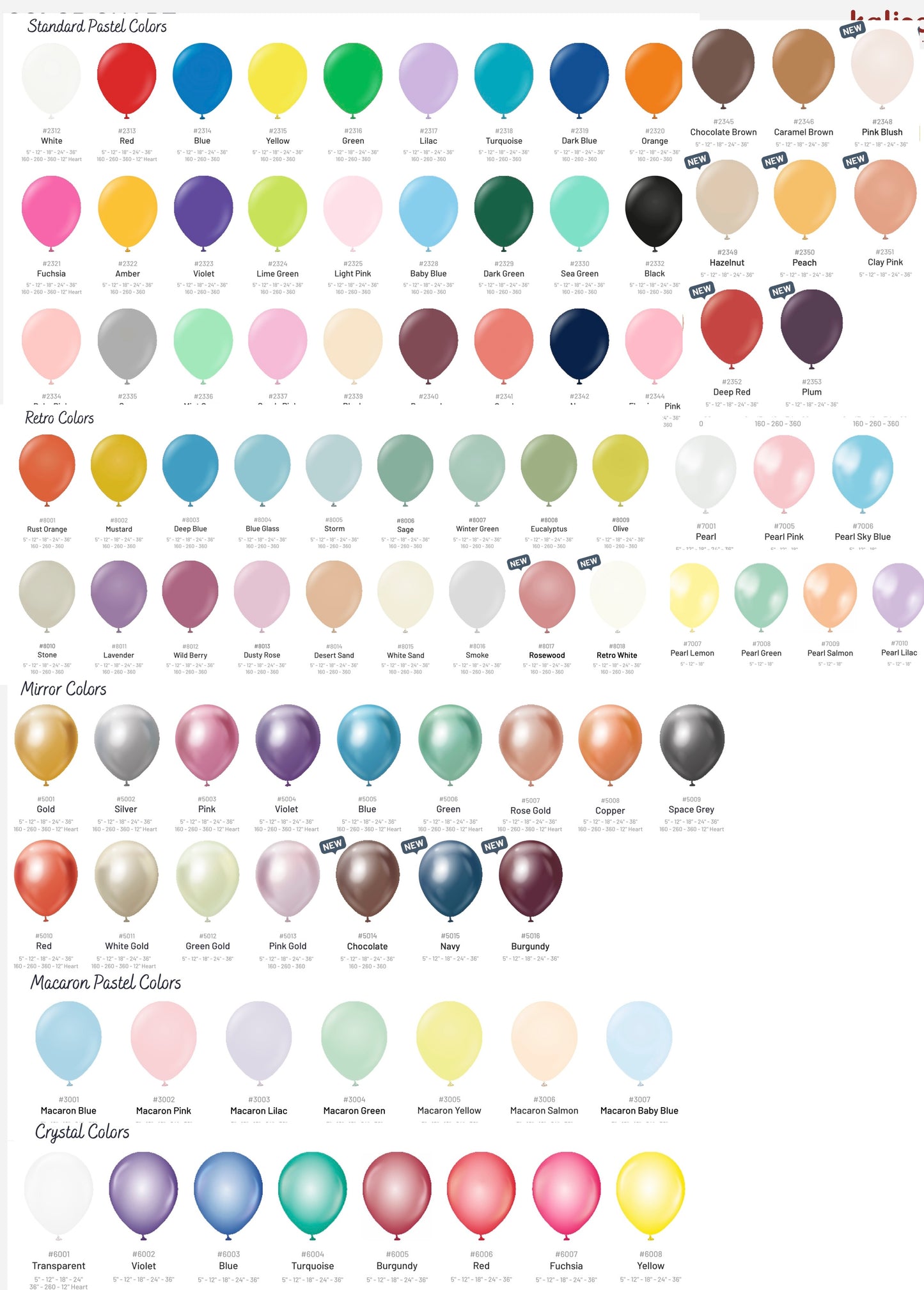 Custom Colours Balloon Garland - Pick Your Own Balloons - BG2