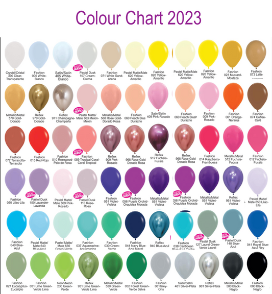 Custom Colours Balloon Garland - Pick Your Own Balloons - BG2