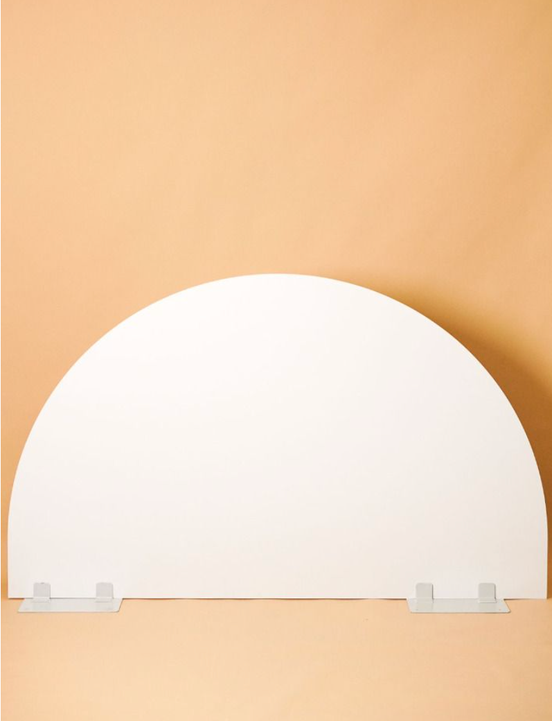 PVC Sail Backdrop Arch 1650W*1000mmH White (Base Included(