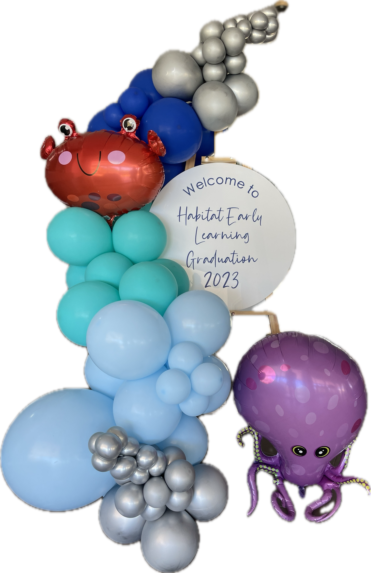 LUXE BALLOON GARLAND -UNDER THE SEA -BG1