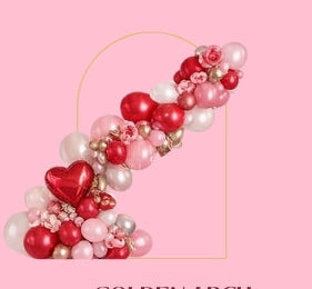 Valentines Day Gold Arch Package
