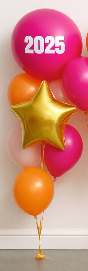 GRADUATION " 2025 Helium Bouquets