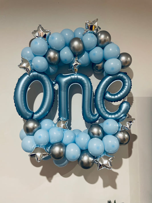 One Hoop Balloon Bouquets Pastels