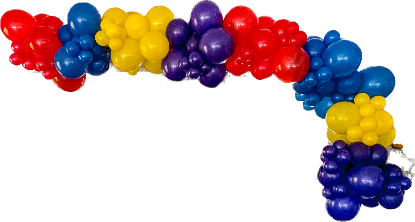 Kids Ready To Hang - The Wiggles- Standard Balloon Garland