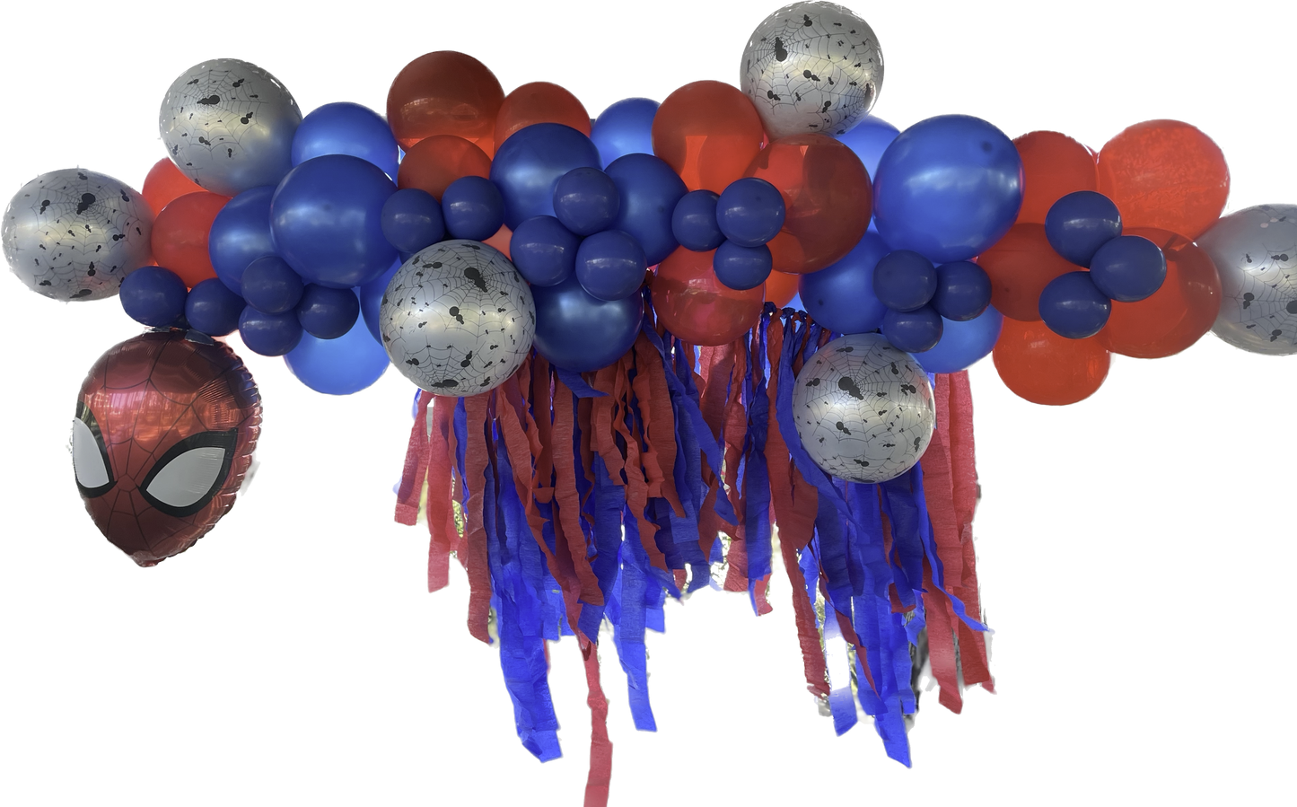 Kids Balloon Garland - Spider-Man- deluxe standard Garland