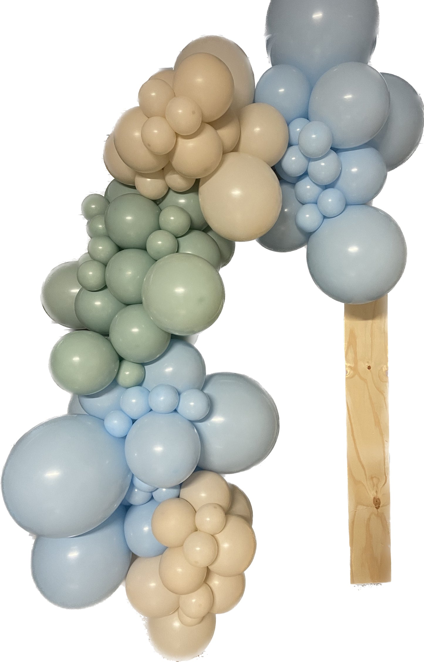 Ready To Hang - Mint/Monet/pastel cream - premium Balloon Garland