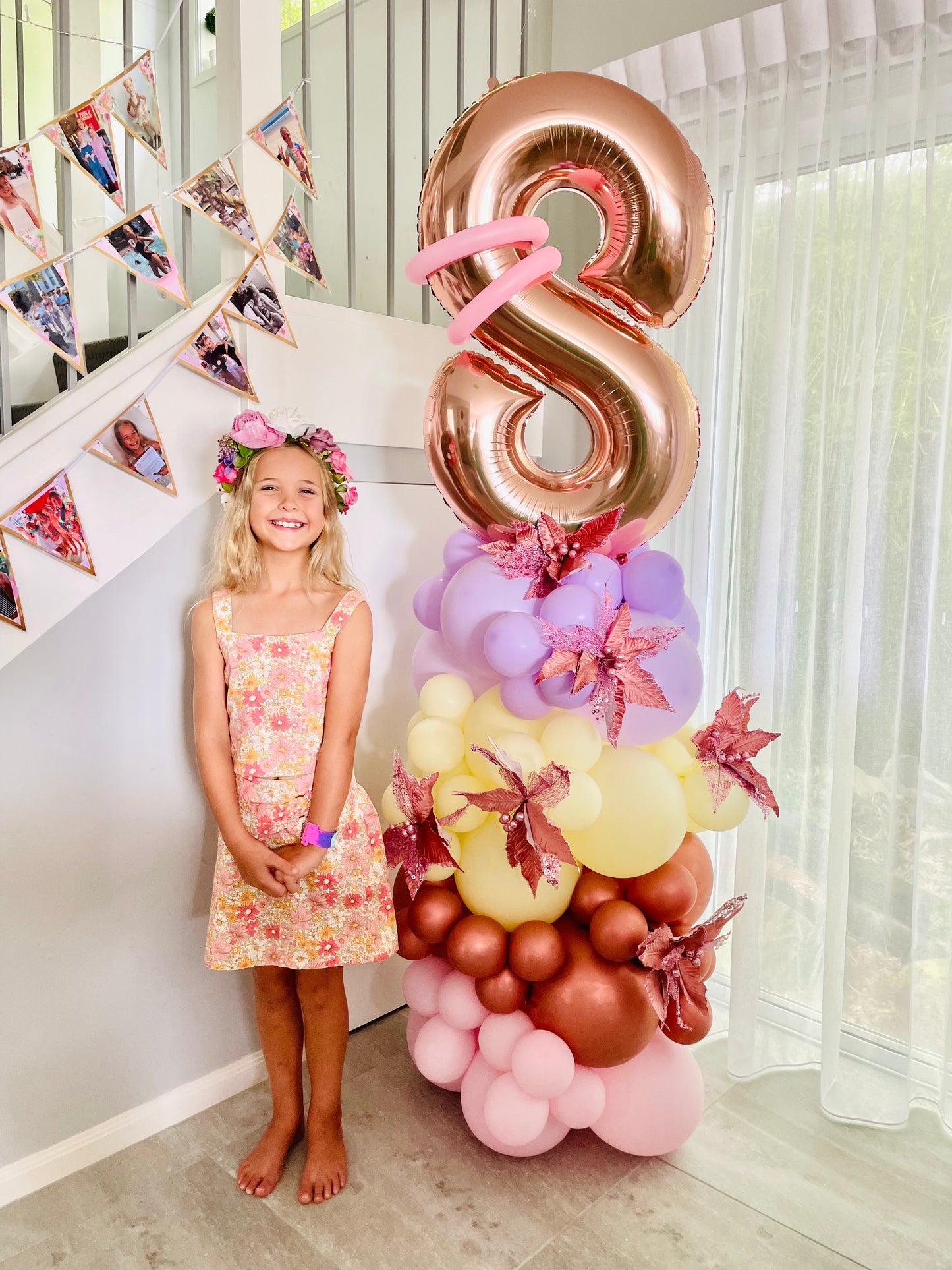 Large Balloon Columns (86cm number)