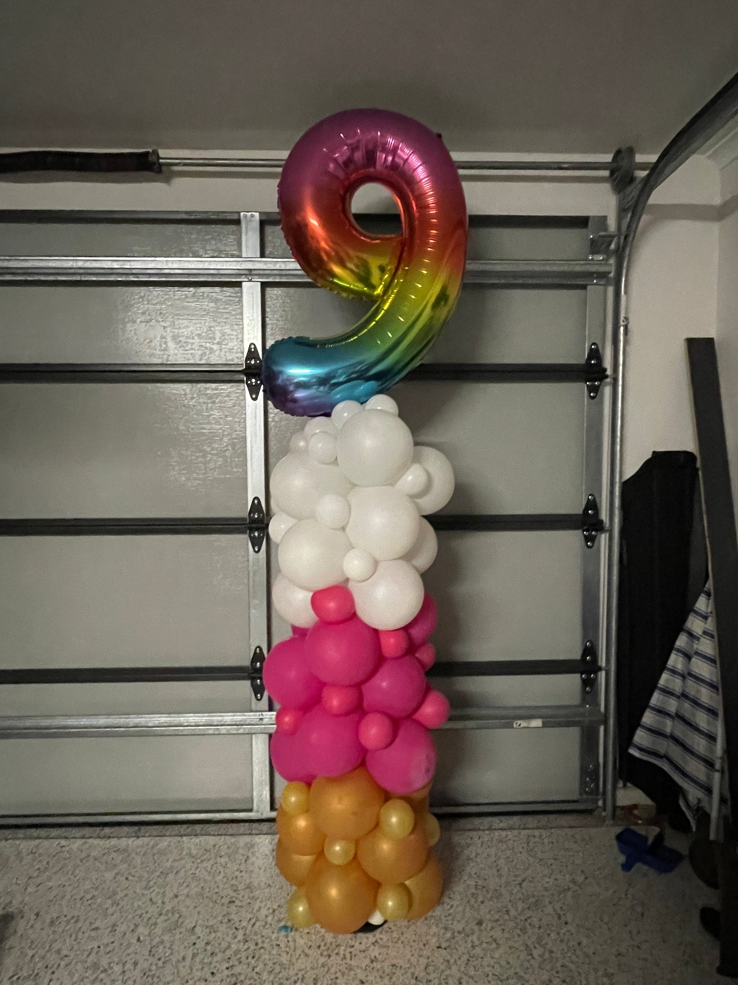 Large Balloon Columns (86cm number)